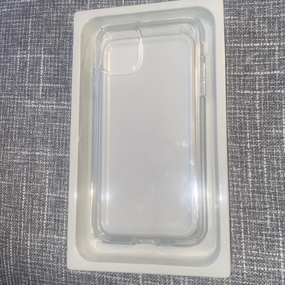 Clear iPhone case